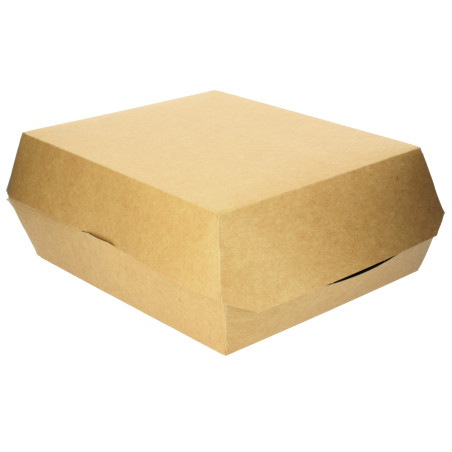 Kraft cardboard box for hamburgers, fried foods and takeaway