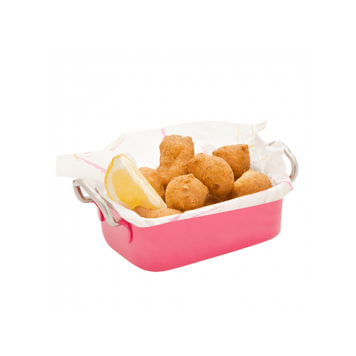 Serving Bucket Steel Pink 14,5x9,5cm (1 Unit) 