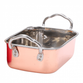 Serving Bucket Steel Copper 14,5x9,5cm (1 Unit) 