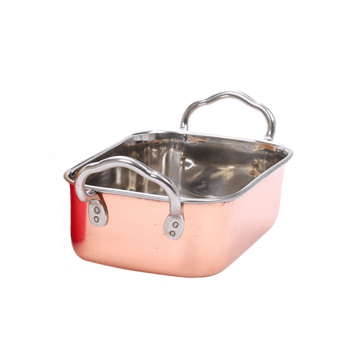 Serving Bucket Steel Copper 14,5x9,5cm (6 Units)