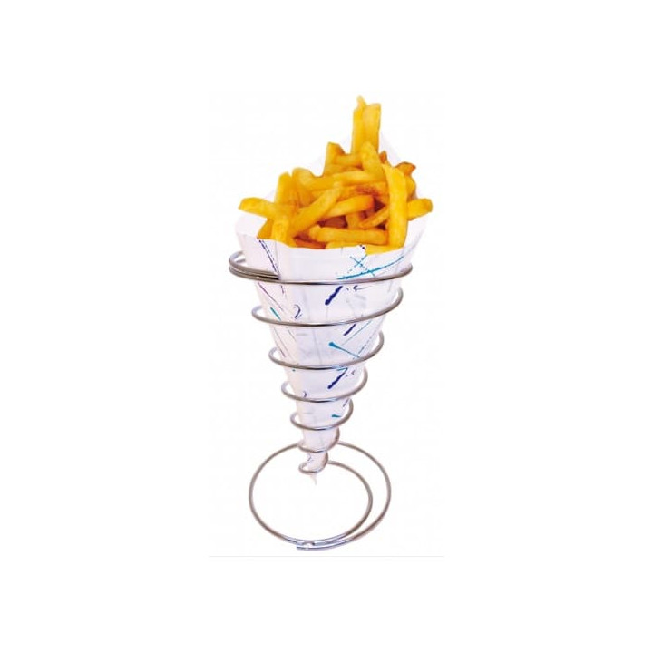 Serving Basket Containers Steel Ø13x23cm (1 Unit) 