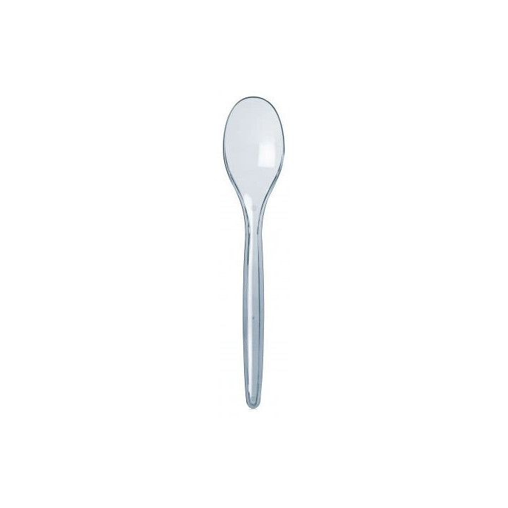 Plastic Spoon PS "Luxury" Clear 17,5cm (2000 Units)
