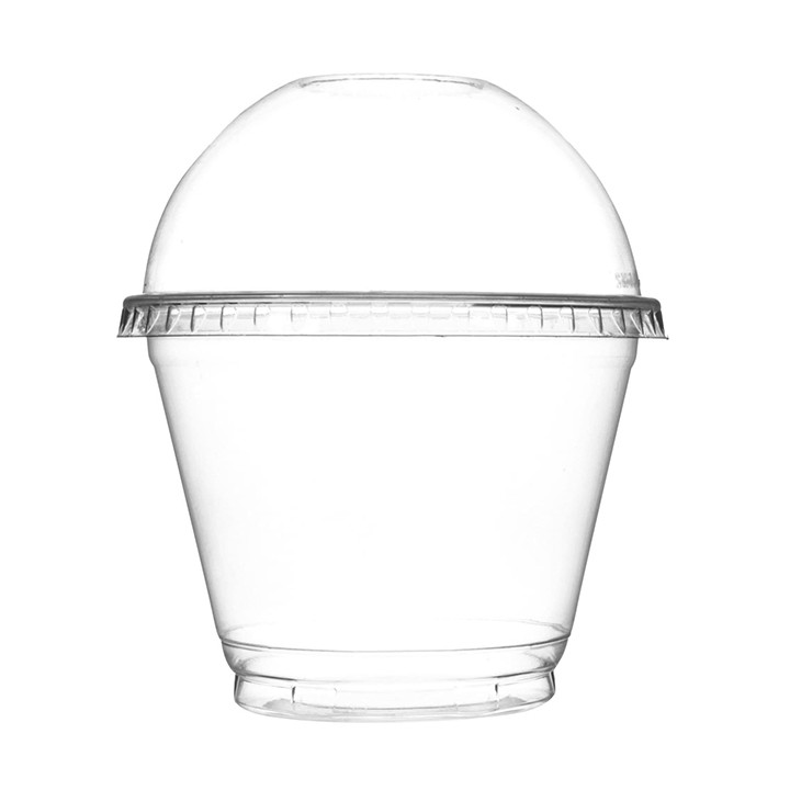 Plastic Container PET Crystal 270ml Ø9,3cm (50 Units)