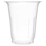 Plastic Container PET Crystal 235ml Ø8,1cm (60 Units) 