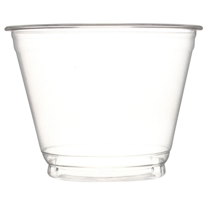 Plastic Container PET Crystal 270ml Ø9,3cm (1000 Units)