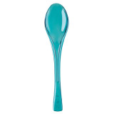 Plastic Spoon PS "Fly" Turquoise Clear 14,5cm (50 Units) 