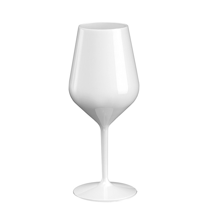 Reusable Plastic Glass Wine "Tritan" White 470ml (1 Unit) 