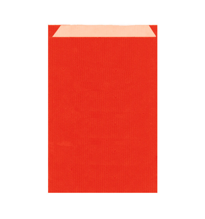 Paper Envelope Kraft Red 12+5x18cm (125 Units)  