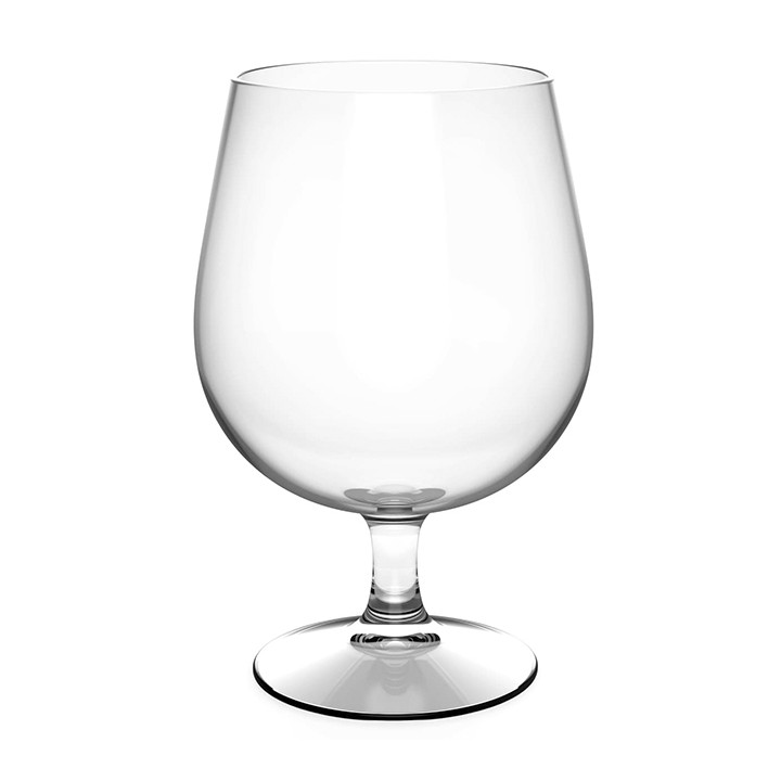 Plastic Stemmed Beer Glass TRITAN Reusable 510ml (1 Unit) 