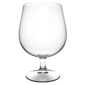 Plastic Stemmed Beer Glass TRITAN Reusable 510ml (6 Units)