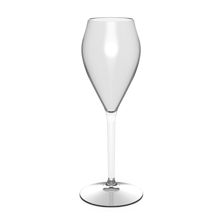 Reusable Plastic Glass Wine "Tritan" Clear 160ml (1 Unit) 