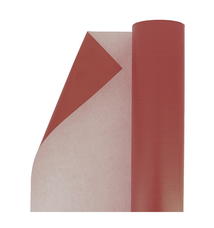 Paper Roll of Gift Wrap Kraft Red 100m (1 Unit) 