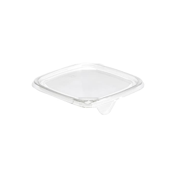 Plastic Lid for Deli Container PET Flat 12x12cm (1000 Units)