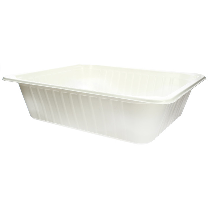 Plastic Tray PP Heat Sealable GS 1/2 28,8x23,5x8cm (17 Units) 
