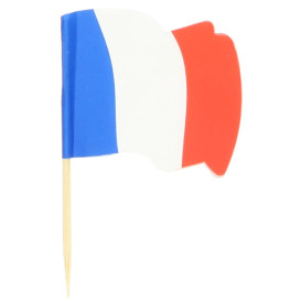 France Flag Food Pick 6,5cm (14400 Units)