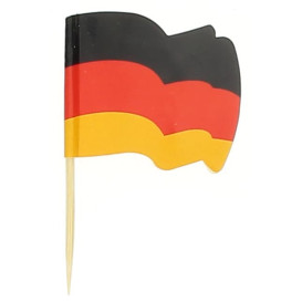 Germany Flag Food Pick 6,5cm (14400 Units)