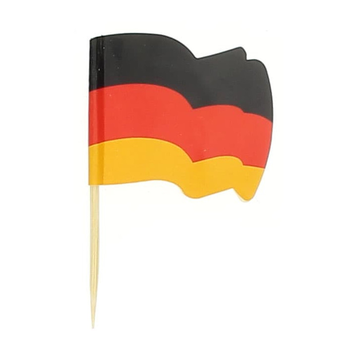 Germany Flag Food Pick 6,5cm (14400 Units)