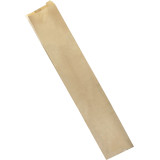 Paper Bag Kraft 9+5x24cm (250 Units)  