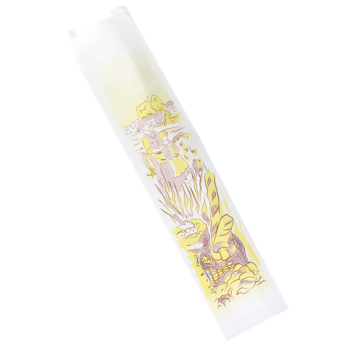 Paper Food Bag "Siega" 12+6x58cm (1000 Units)