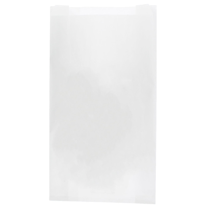 Paper Food Bag White 18+7x32cm (100 Units) 
