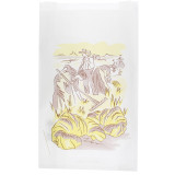Paper Food Bag "Siega" 22+7x36cm (250 Units)  