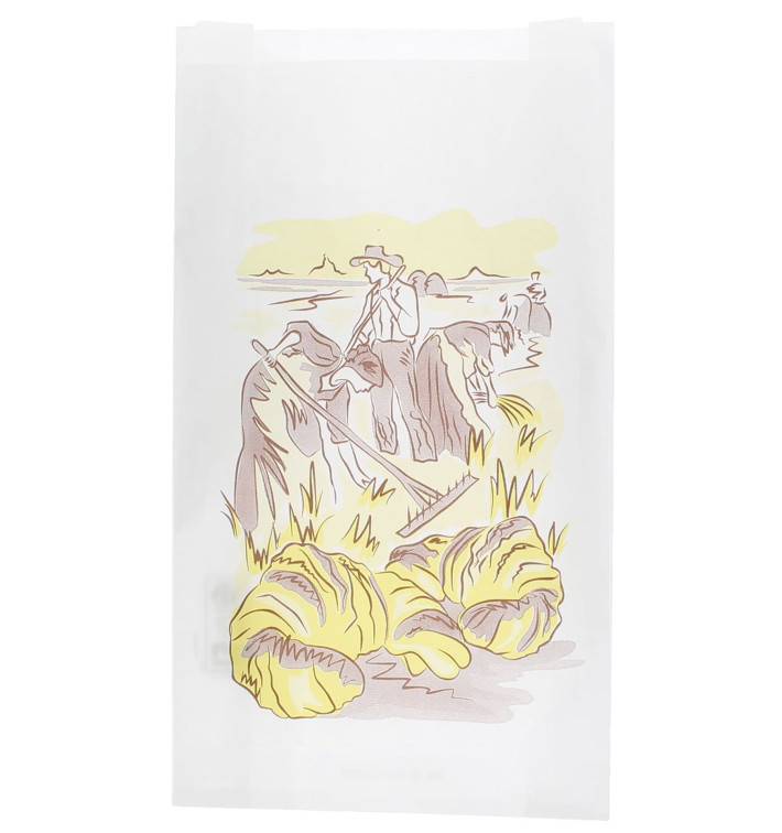 Paper Food Bag "Siega" 12+6x20cm (250 Units)  