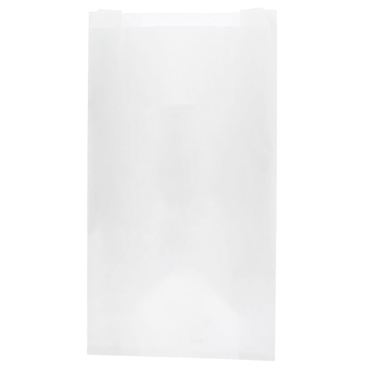 Paper Food Bag White 12+6x20cm (1000 Units)