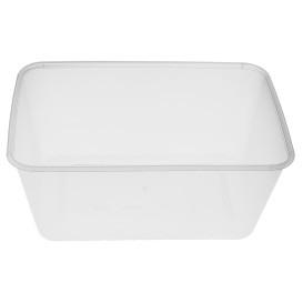 Plastic Deli Container PP Rectangular Shape 1000ml (500 Units)