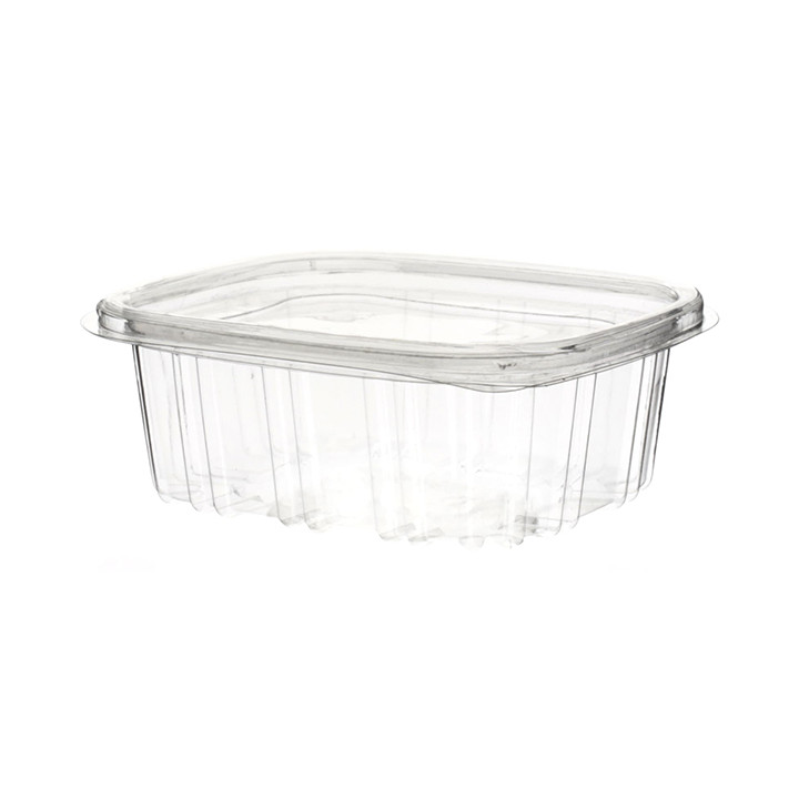 Plastic Hinged Deli Container OPS 250ml (1200 Units)