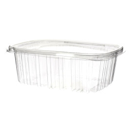 Plastic Hinged Lid OPS 1000ml (360 Units)