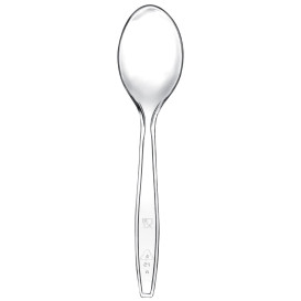 Plastic Spoon Premium PS Clear 19cm (1000 Units)