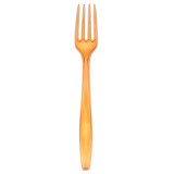 Plastic Fork PS Premium Orange 19cm (50 Units)