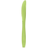 Plastic Knife PS Premium Lime Green 19cm (50 Units) 