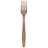 Plastic Fork PS Premium Brown 19cm (50 Units) 