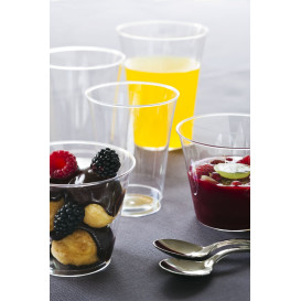 Plastic Cup PS Injection Moulding Clear 250ml (500 Units)