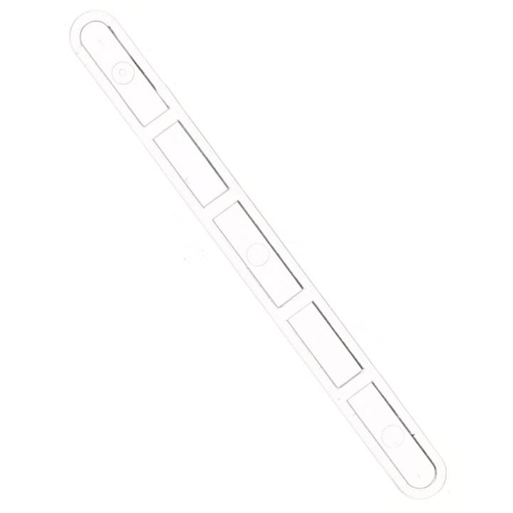 Plastic Coffee Stirrer PS Clear 10,5cm (2500 Units)