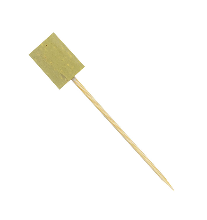 Bamboo Food Pick Shovel Design 150cm (20 Units) 