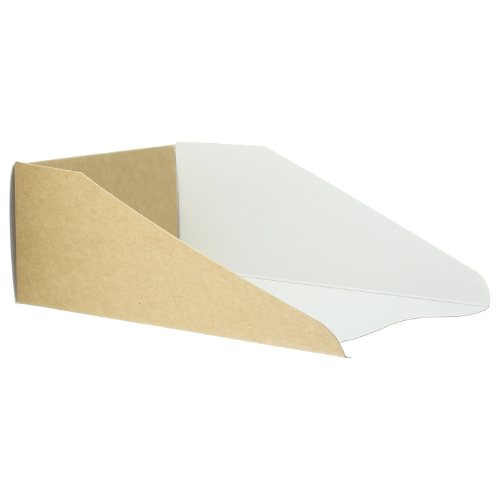 Paper Container Waffles 16x10cm (100 Units)