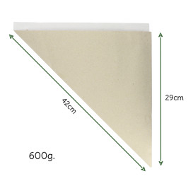 Paper Food Cone Natural 42cm 600g (1.000 Units)