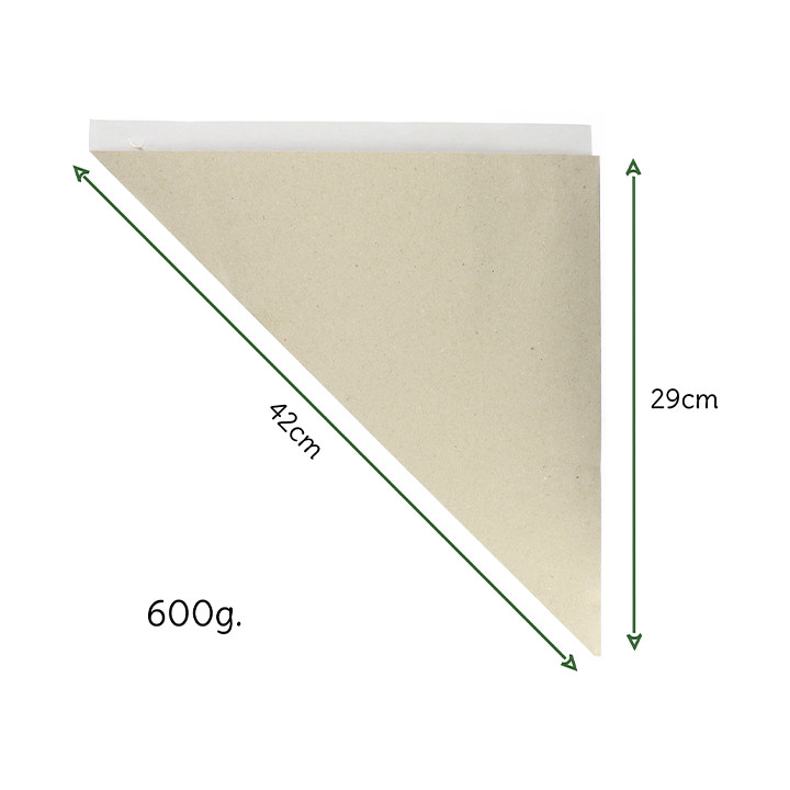 Paper Food Cone Natural 42cm 600g (200 Units)