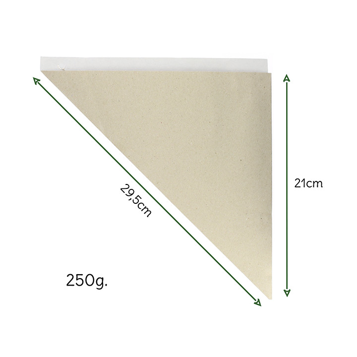 Paper Food Cone Natural 29,5cm 250g (200 Units)
