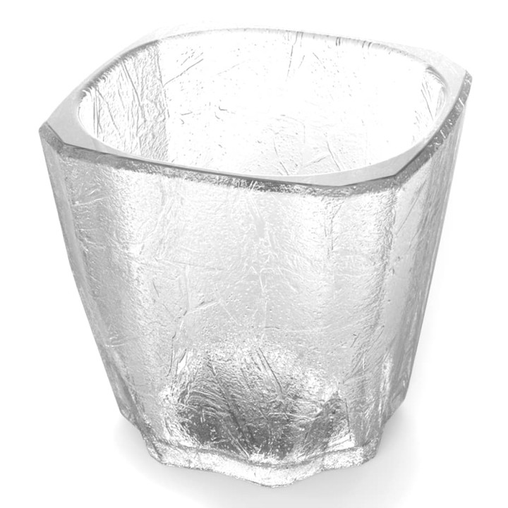 Plastic Glass SAN Reusable "Mini Drink" "Cube" 200ml (96 Units)