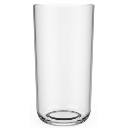 Plastic Glass Tritan Reusable Clear 325ml (6 Units)
