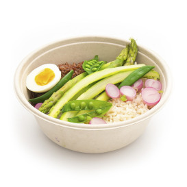 Sugarcane Bowl 1400ml Ø21x8cm (300 Units)