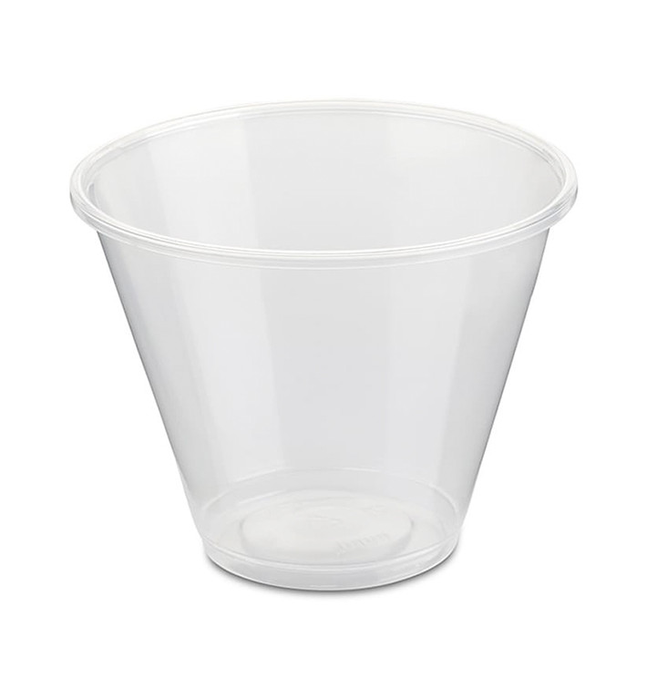 Plastic Container PP Clear 280ml Ø9,4cm (50 Units) 