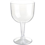 Reusable Plastic Glass for Gin PS Crystal 660ml 2P (6 Units)