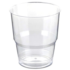 Plastic Cup PS Crystal Hard 250ml (20 Units) 