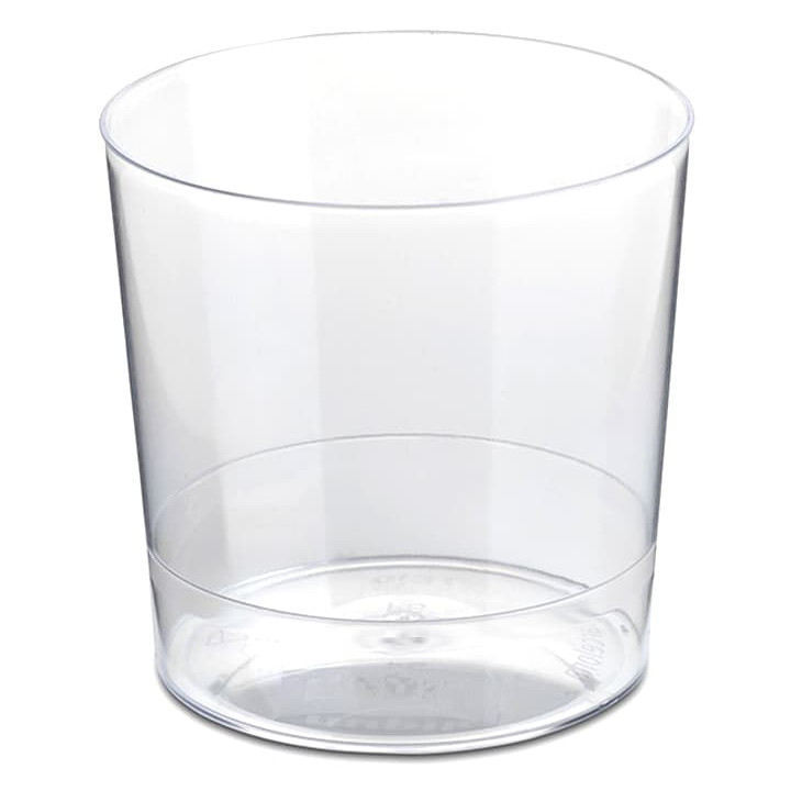 Plastic Cup PS Crystal Hard 330ml (510 Units)