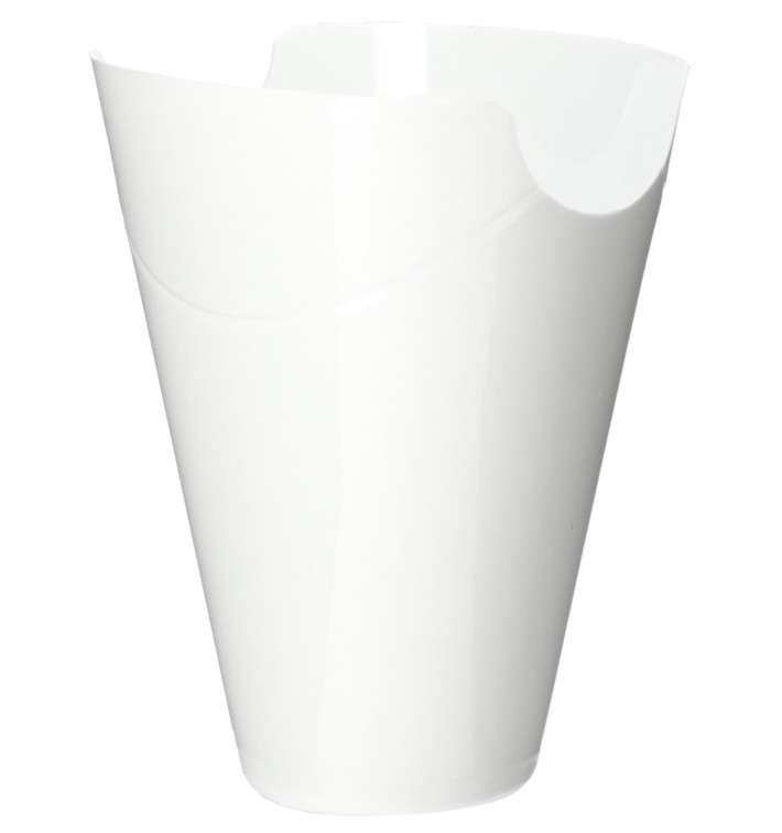 Tasting Plastic Container PP "Click-Clack" White 180ml (200 Units)