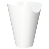 Tasting Plastic Container PP "Click-Clack" White 180ml (10 Units) (10 Units) 